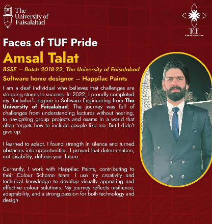 Success Story - Amsal Talat